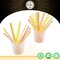 Yellow Orange Paper Straws for Drinking Yellow Disposable Straws 150pcs Biodegradable Disposable Straws Bulk(10 Pattern)